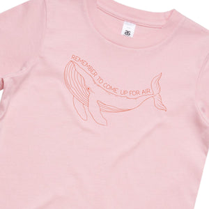 Kids Whale T-Shirt (Sizes 2-16)