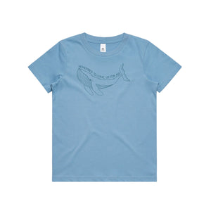 Kids Whale T-Shirt (Sizes 2-16)