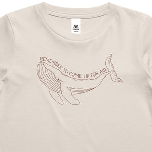 Kids Whale T-Shirt (Sizes 2-16)