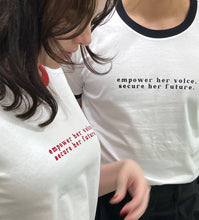 Load image into Gallery viewer, Empower Her Voice T-shirt