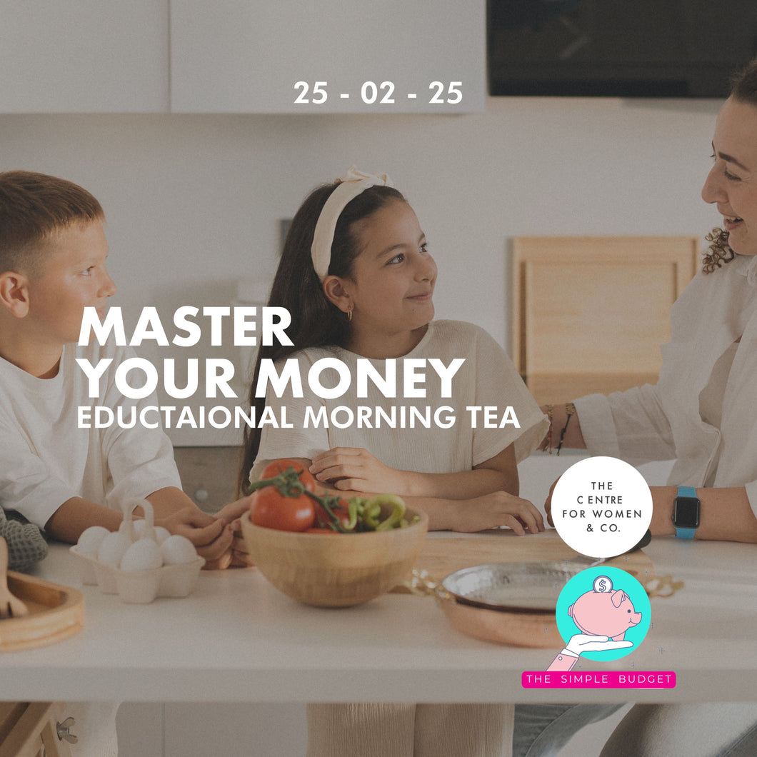 Logan Master Your Money - Educational Morning Tea