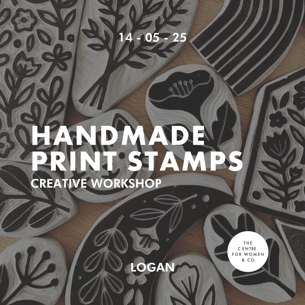 Handmade Print Stamps (Logan) 14.05.2025