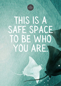 Safe Space Poster - NCPW 23'