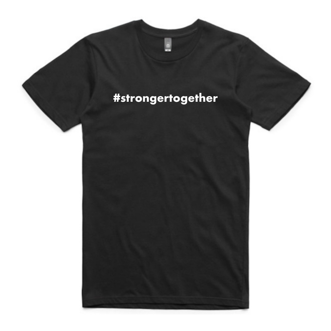 Stronger Together - Black (Unisex or Fitted)