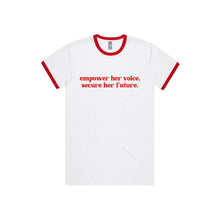 Load image into Gallery viewer, Empower her voice t-shirt